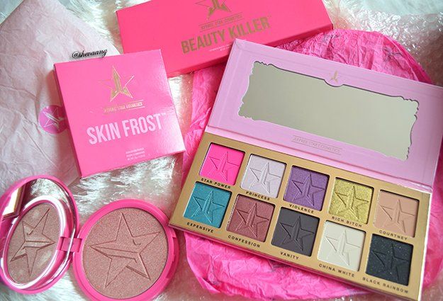 Jeffree Star Beauty Killer Palette And Skin Frost Review, check it out at makeup...