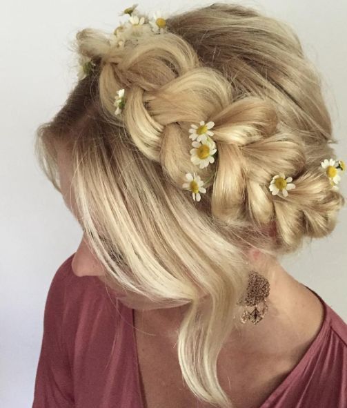 Heidi Marie Garrett Wedding Hairstyle Inspiration - MODwedding
