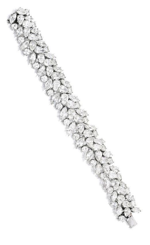 Best Diamond Bracelets : Fine Diamond Bracelet Van Cleef & Arpels | lot...