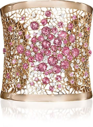 Cellini PINK Diamond Rose Gold Cuff....