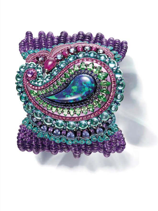 Chopard 2017 Red Carpet Collection Bracelet composed of amethyst beads totaling ...