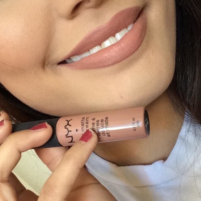 soft matte lip cream in 'london' is the perfect nude.