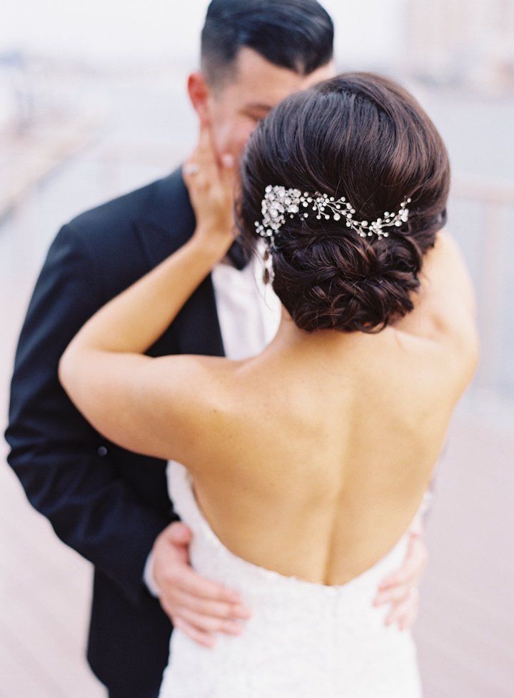 Featured Photographer: Michael and Carina Photography; wedding hairstyle idea