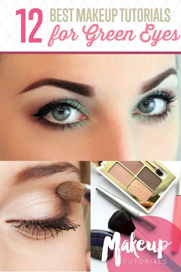 12 Best Makeup Tutorials for Green Eyes | Easy Step by Step Eyeshadow by Makeup ...