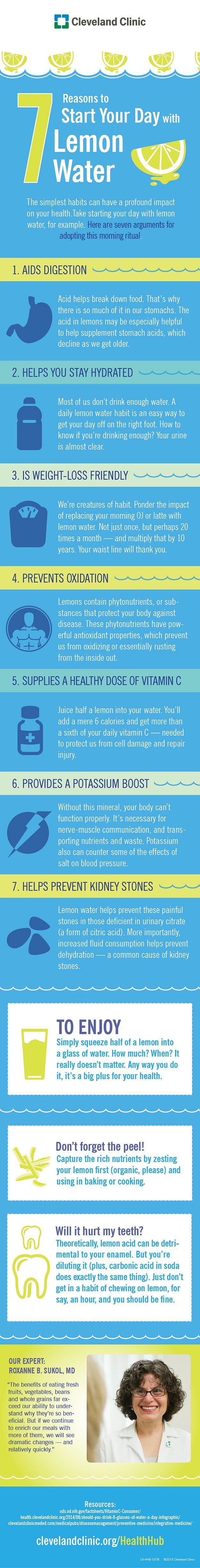 7 Reasons to Start Drinking Lemon Water, check it out at makeuptutorials.c......