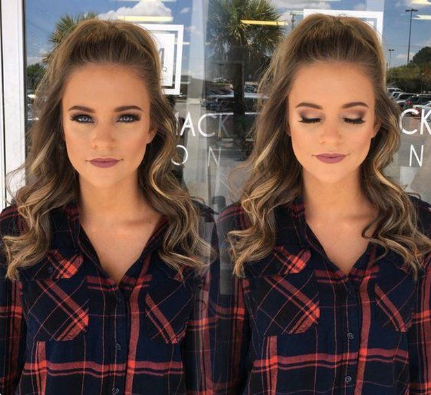 Classy and Clean Neutral Glam | 20+ Homecoming Dance Makeup Ideas Guaranteed To ...