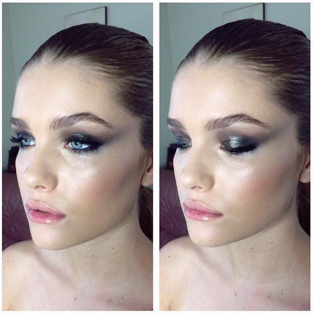Glam Grunge | 20+ Homecoming Dance Makeup Ideas Guaranteed To Win You The Crown...