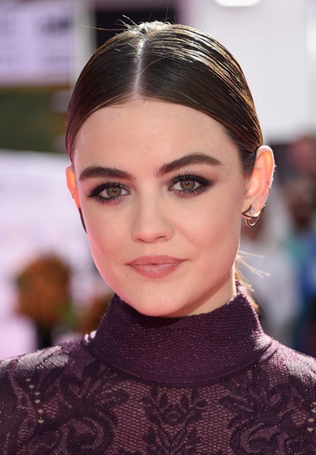 Lucy Hale Magenta Eyeshadow | Best Makeup Looks from the Billboard Music Awards ...