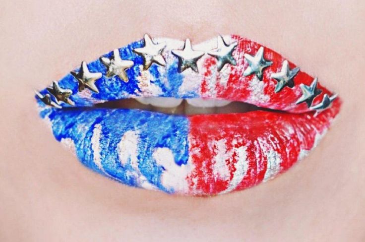 10 Fun Summer Olympics 2016 Makeup Ideas To Support Team USA, check it out at ma...
