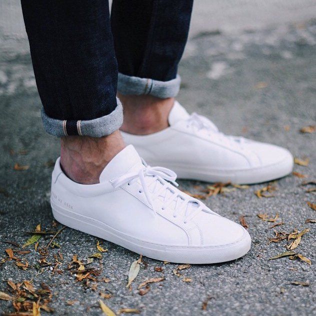(108) Fancy - White Original Achilles Low Sneakers by Common Projects