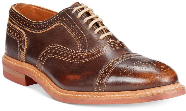 $295, Strandmok Cap Toe Oxfords by Allen Edmonds. Sold by Macy's. Click for more...