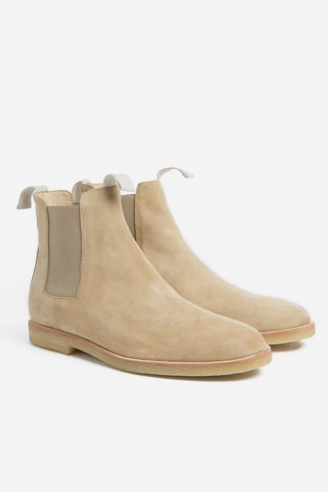 Common Projects Chelsea Boot Suede - Tan