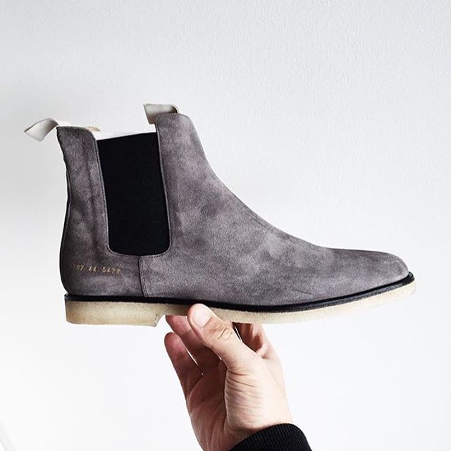 Common projects Chelsea boots...