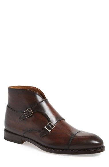 Magnanni 'Vadal' Double Monk Strap Boot (Men) available at #Nordstrom #fashion &...