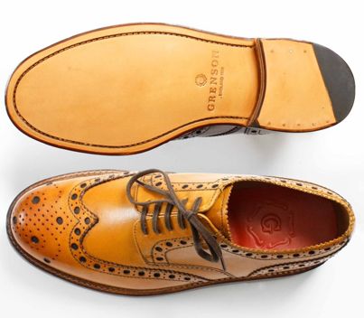 Grenson UK ”Archie” - Tan these are my favourites - wear them whenever I can...