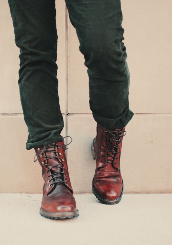 Men's boots UGG Australia's Italian leather brogue boot for men - the #SanPietro...