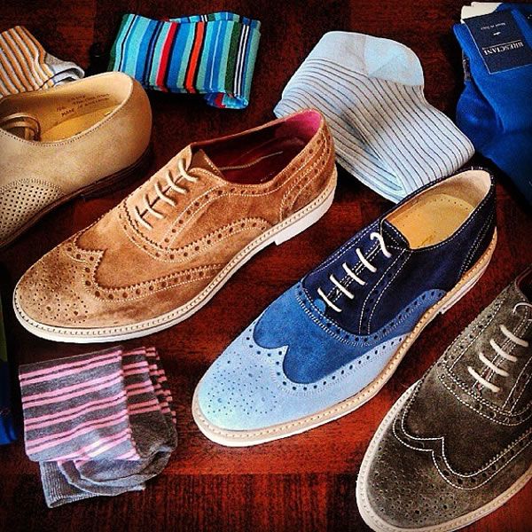 Men's Fashion & Style. Brogues & Socks