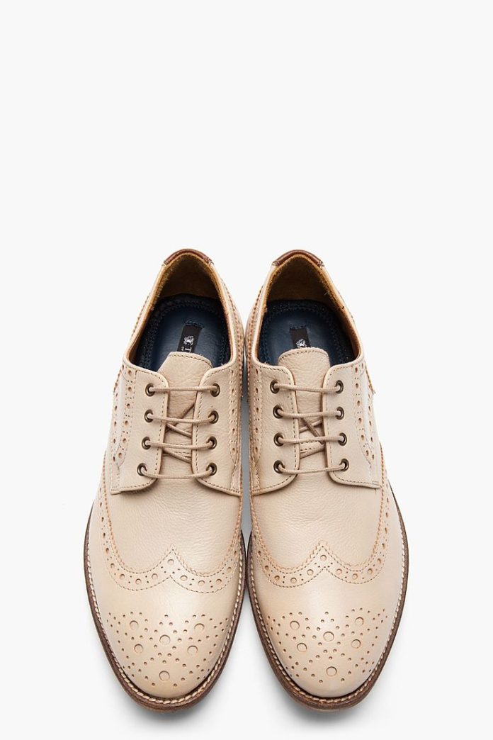 the best mens shoes and footwear tiger of sweden beige leather clyde 02 wingtip brogues 696x1044