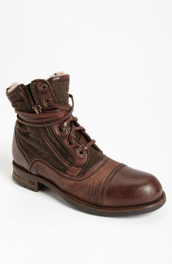 UGG® Collection 'Tonio' Cap Toe Boot (Men) available at #Nordstrom
