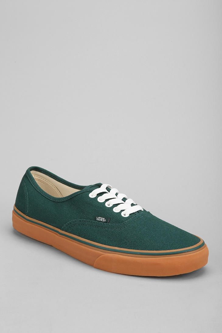 Vans Authentic Gum-Sole Men's Sneaker (Green)