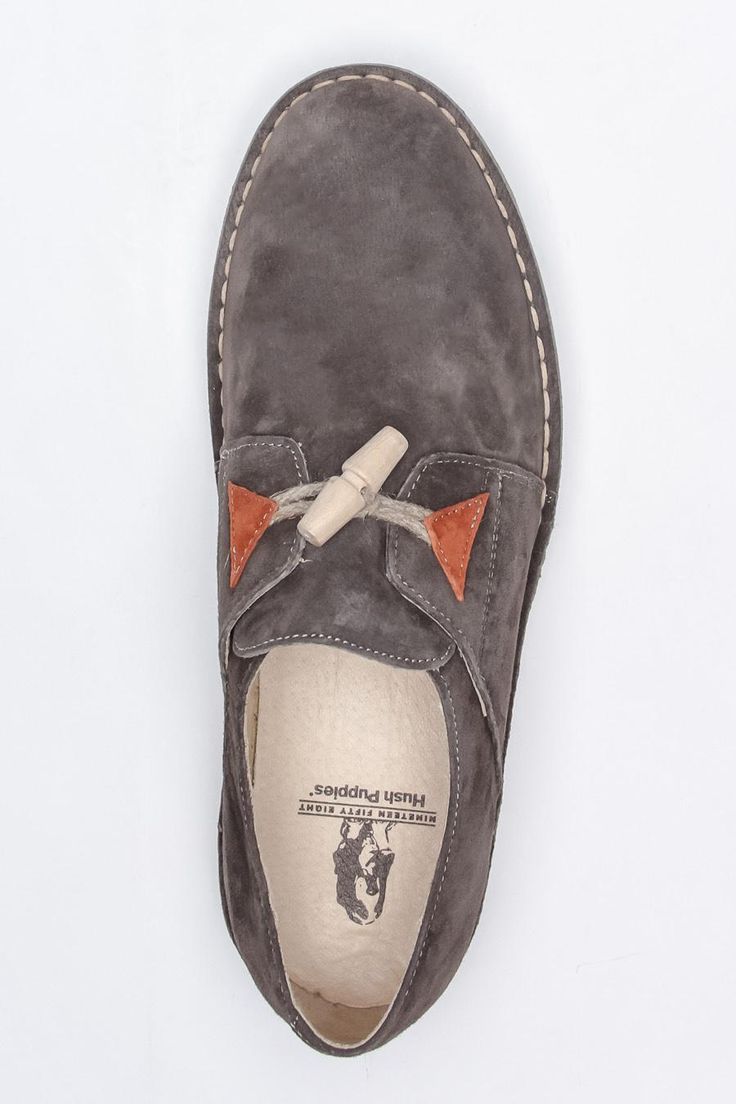 Versatile grey suede shoes
