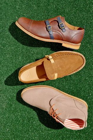 Great collection of mens shoes.