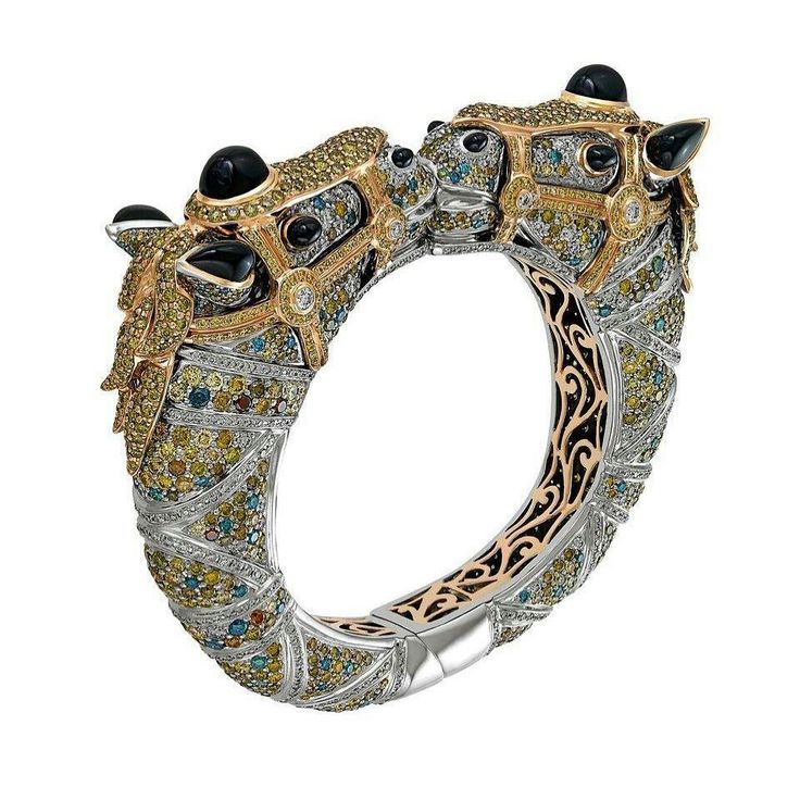 Zorab Creation. Exude confidence and power in our majestic horse bangle!