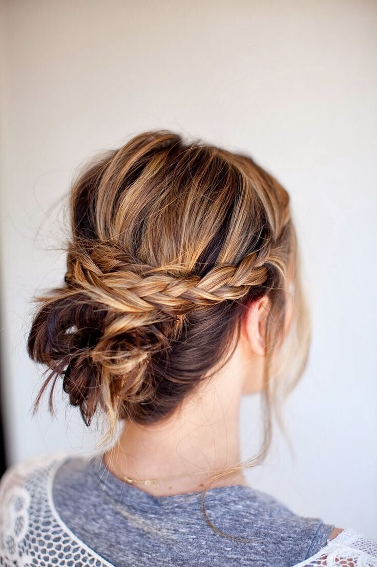 Updo hairstyle tutorials are perfect for medium length hair. Look no further wit...