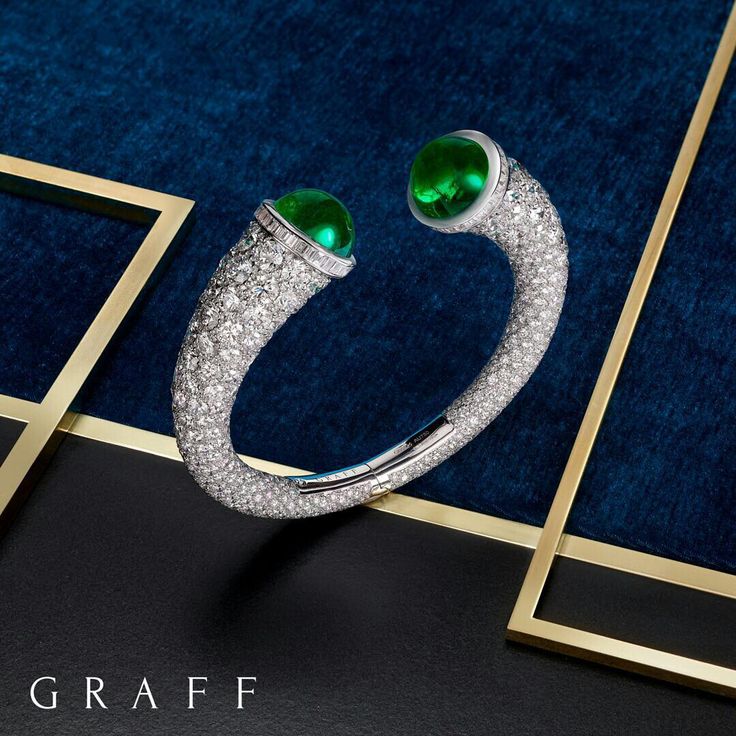 The design of each Graff jewel is meticulously considered – to find emeralds t...