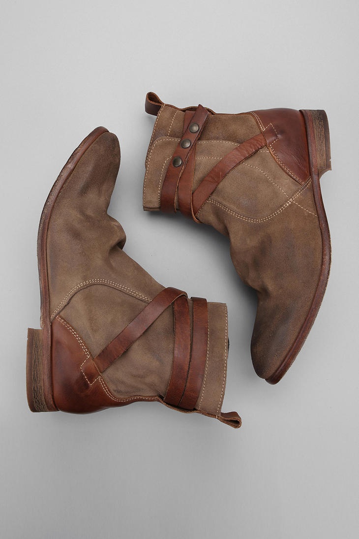 Buckley Wrap Leather Boots / H By Hudson