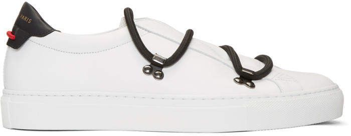 Givenchy White Urban Street Hike Sneakers