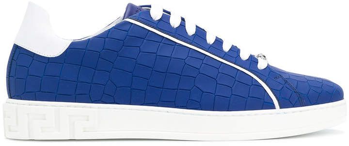 Versace casual lace-up sneakers