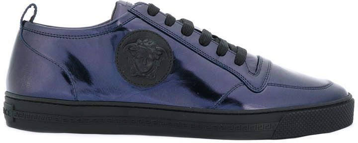 Versace Specchio lace-up sneakers