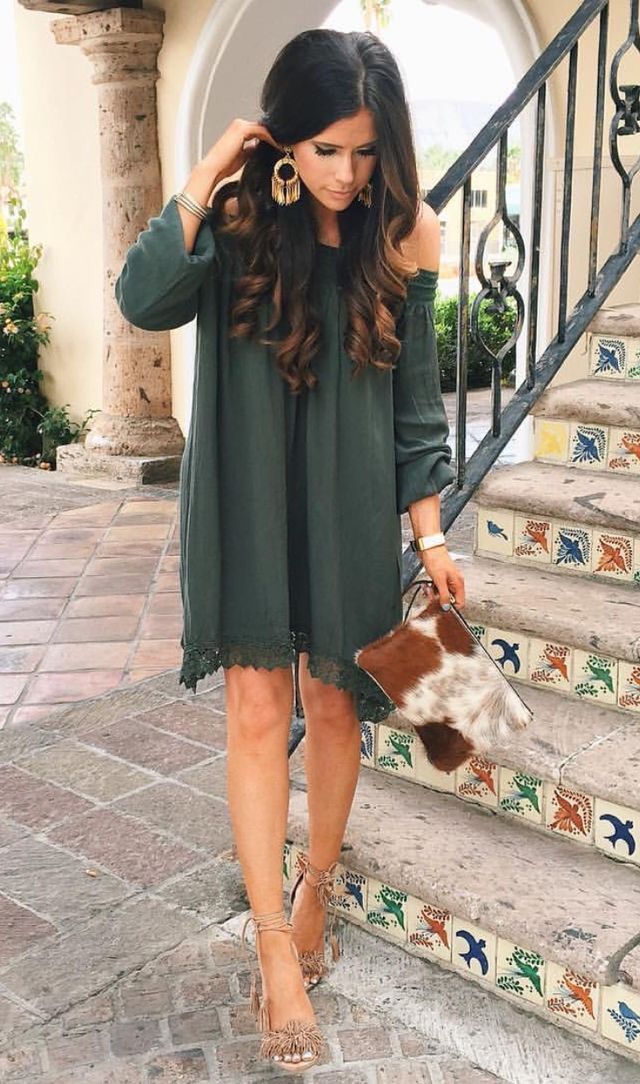 Cute transitional outfit from Summer to Fall!
