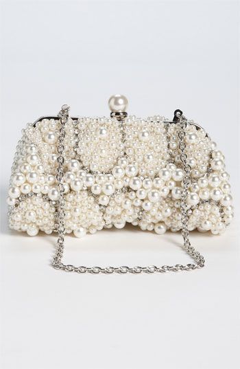 Expressions NYC 'Pearl' Clutch | Nordstrom Bridesmaid and maid of honour...