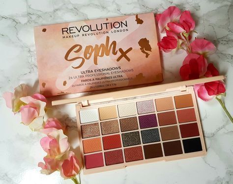Makeup Revolution Soph 24 Eyeshadow Palette | Review and Swatches