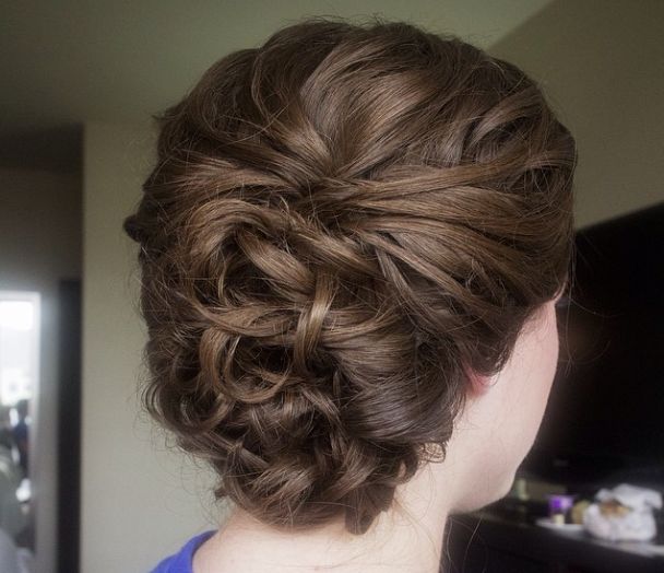 Wedding Hairstyle: hair and makeup by steph