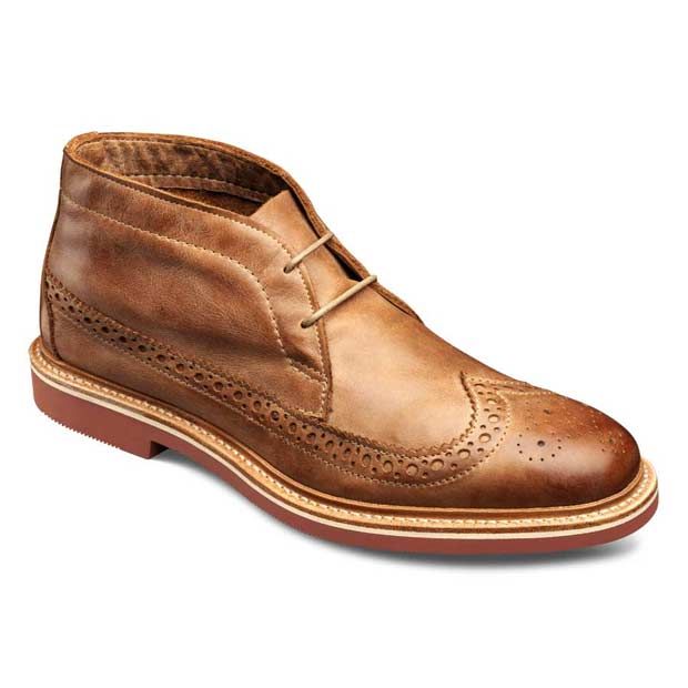 Allen Edmonds Chukkamok Tan Leather Chukka Boots 7044 Tan Leather - great ankle ...