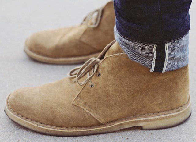 Desert Boots are the best style basic for a man