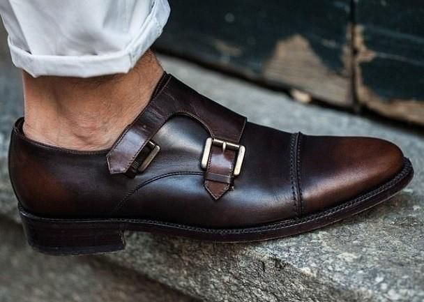MonkStrap || Men's leather shoes