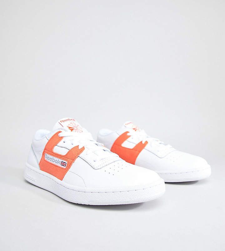Reebok 'Leisure Pack' Club Workout Sneakers In White Exclusive to ASOS C...