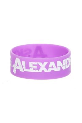Asking Alexandria Logo Rubber Bracelet