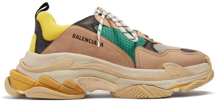 BALENCIAGA Triple S low-top trainers