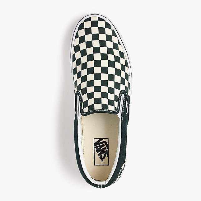 Vans®slip-on sneakers in checkerboard