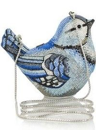Blue Bird Bag by Judith Leiber