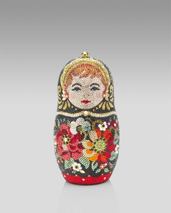 Judith Leiber Russian Doll Minaudiere -  If she could only have one this would s...