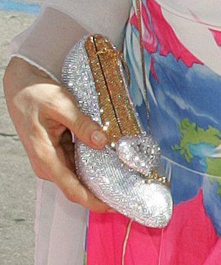 judith leiber Bag Swarovski Cinderella Slipper
