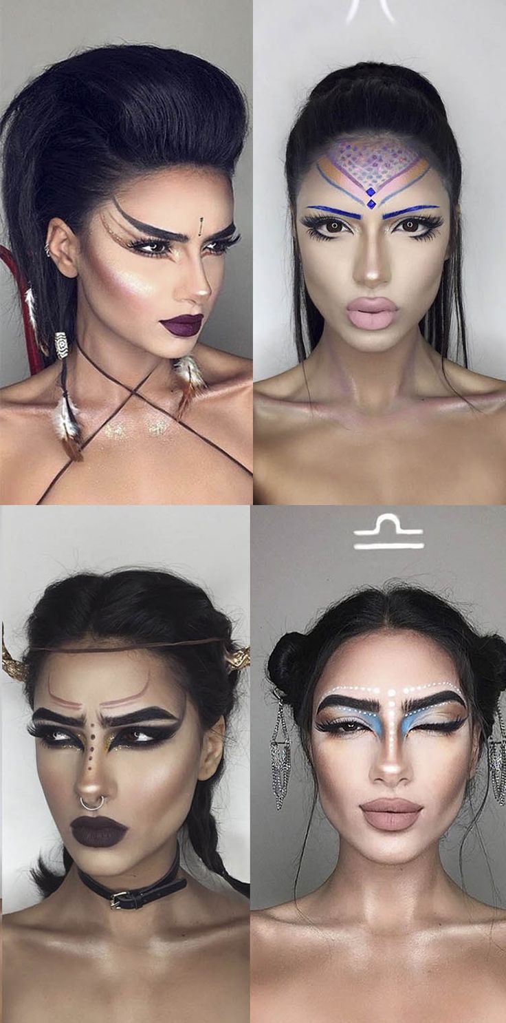 Makeup looks for every star sign