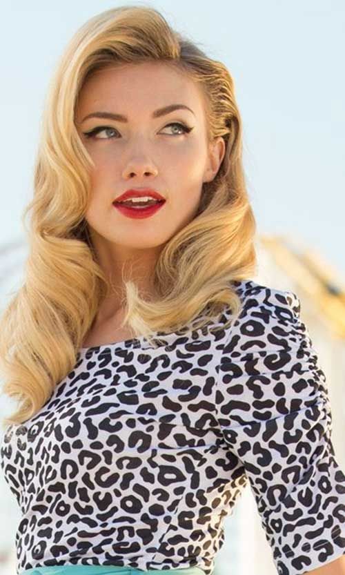 25 Pin Up Hairstyles for Long Hair …