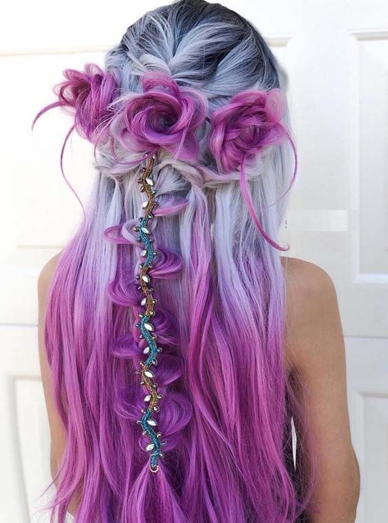 50 Amazing Combo of Hairstyling Ideas & Hair Colors in 2018. Looking for unique ...